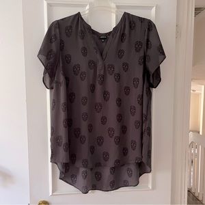 Torrid Skull Pattern Blouse